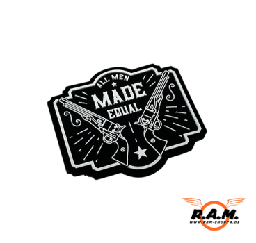Goat Guns Patch "ALL MEN MADE EQUAL" 1 Stück