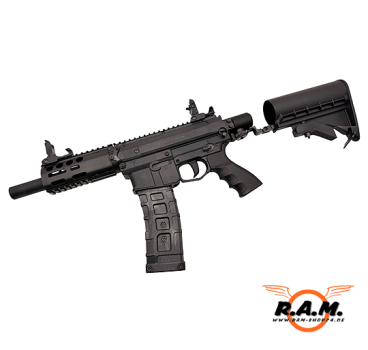 Preview: Milsig M17 G3 MagFed Homedefense Paintball Markierer cal. 68 schwarz