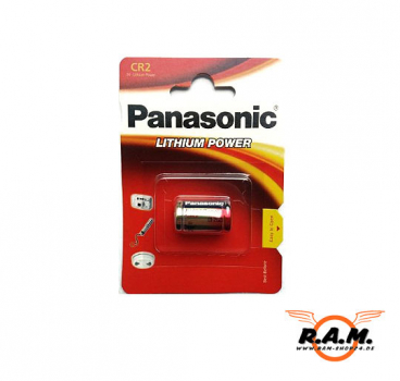 Panasonic  Photo Batterie CR2 - Lithium Power - 3V - 750 mAh, 1x Blister