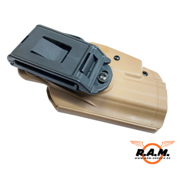Passform Holster für QSZ92-9 Pistole cal. 0.50 tan / desert