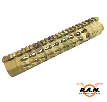 Evolution Tech 10" Key Mod RIS System Multicam