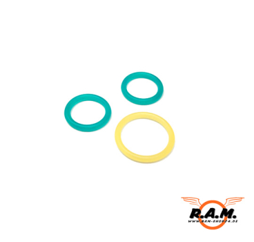 HCS O-Ring Set für DHS Dual Hybrid Stock, 3-teilig