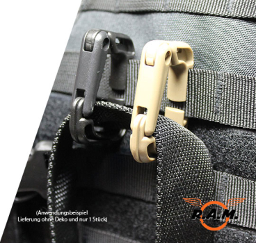 SLING & CARRY MOLLE Haken von SOLIDCORE tan/desert