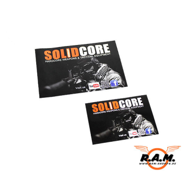 Aufkleberset "SOLIDCORE" 2 Stück