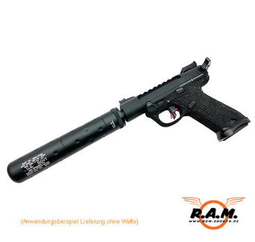 F-Schalldämpfer cal. 6mm & 0.43 SOCOM MK23
