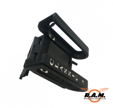 Patronenhalter für 4 Hülsen, schwarz **NEU**