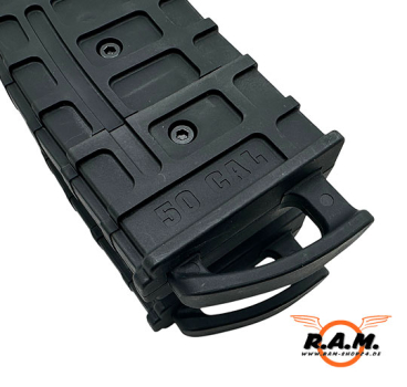 2er Pack Ersatzmagazine TMC in schwarz cal. 0.50