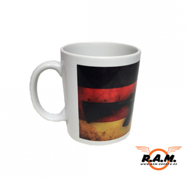 Kaffeetasse, Kaffeepot RAM German Flag Merchandising **NEU**