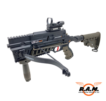 Steambow AR6 Stinger II Tactical ULTIMATE EDITION Bicolor Oliv Komplettset