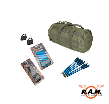 Steambow AR6 Stinger II Tactical ULTIMATE EDITION Bicolor Oliv Komplettset