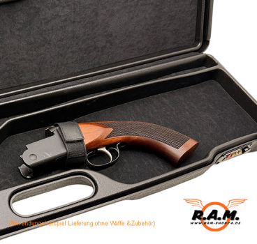 Waffenkoffer Deluxe für MWM Gillmann Steel Hunter, Sawed Off & OSA Pistol – Made in Italy / Zahlenschloss
