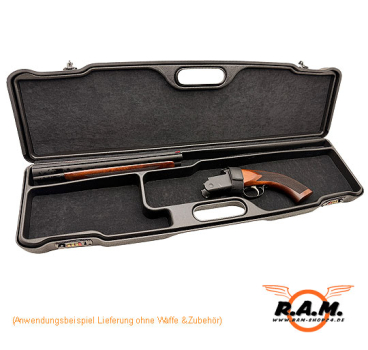 Waffenkoffer Deluxe für MWM Gillmann Steel Hunter, Sawed Off & OSA Pistol – Made in Italy / Zahlenschloss