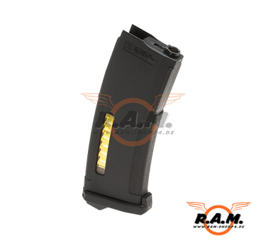 EPM Enhanced Polymer Magazin TM Recoil Shock 120rds, schwarz