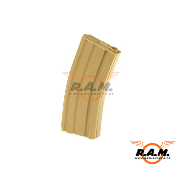 ARES Magazin M4 Midcap, 140 Schuss, Tan