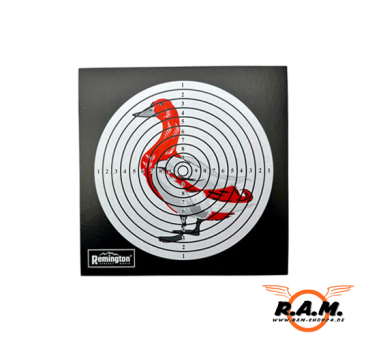 Remington Zielscheiben Ente – 14 × 14 cm, 50 Stück