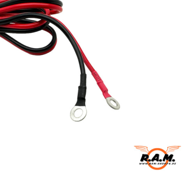 12V Adapter Kabel mit Zigarettenanzünder Stecker abgesichert