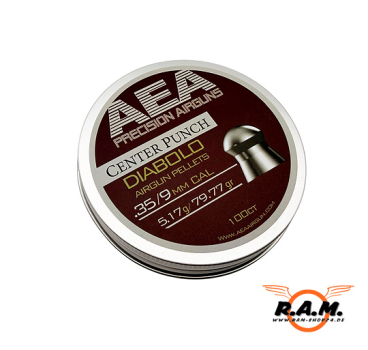 AEA Diabolos Center Punch 9mm (.35) – 100 Stück