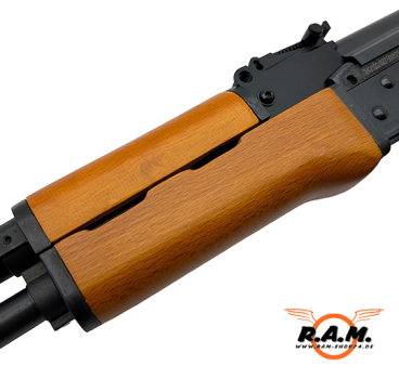 Kalashnikov AK47 Echtholzschaft cal. 4,5mm - Druckluft CO2