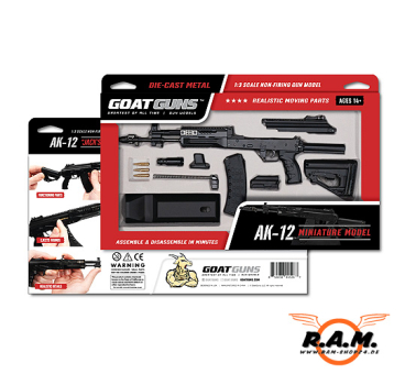 GOATGUNS Modell AK-12 schwarz (Set)