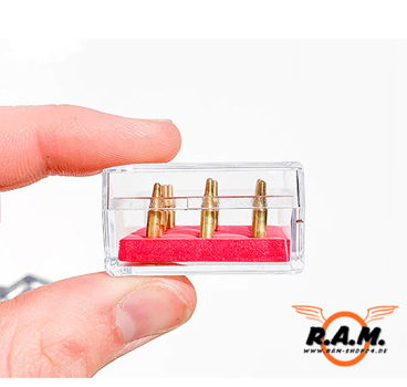 GOATGUNS - Miniatur AR Dummy Rounds, 15 Stück