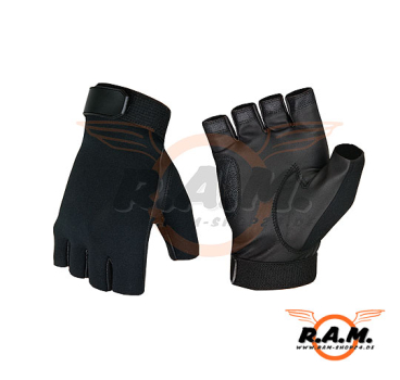 Invader Gear - All Weather Half Finger Shooting Handschuhe, schwarz