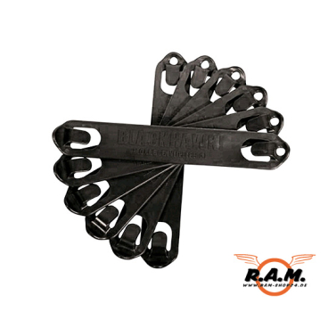 5 Inch Speed Clips 6pcs Black (Blackhawk)