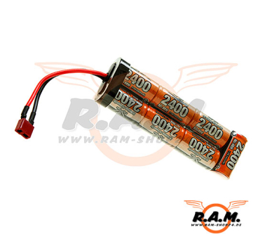 8.4V 2400mAh Large Type T-Plug