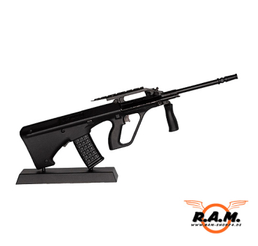 GOATGUNS - Miniatur Sturmgewehr Bullpup "AUG", schwarz