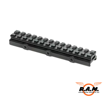 UTG Universal Super Slim Riser Montage 13 Slots, 0,50"