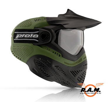 Thermal Paintballmaske DYE Proto FS, Olive