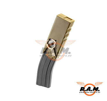 ODIN M12 Sidewinder Speedloader, Dark Earth