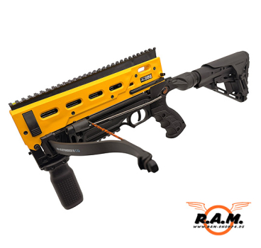 Preview: Steambow AR-Series B08 Tactical Kugelarmbrust cal. .68 – 8-Schuss Magazin