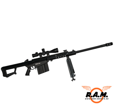 GOATGUNS Modell - Barrett 82A1 (Schwarz) (Set)