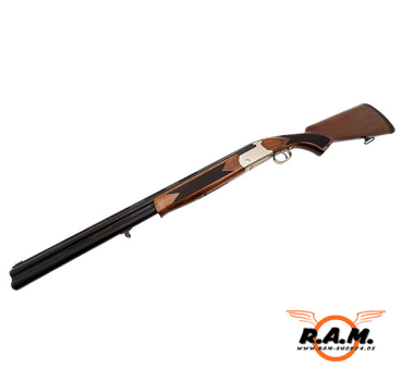 STEEL HUNTER Bockdoppelflinte – "Edelstahl (Silber) Ausführung" cal. 0.68
