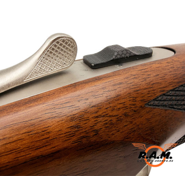 STEEL HUNTER Bockdoppelflinte – "Edelstahl (Silber) Ausführung" cal. 0.68