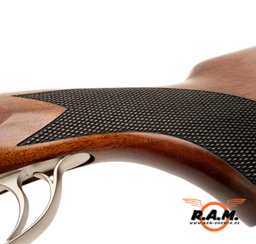 STEEL HUNTER Bockdoppelflinte – "Edelstahl (Silber) Ausführung" cal. 0.68