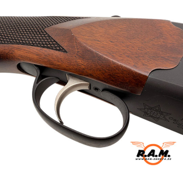 STEEL HUNTER Bockdoppelflinte – "schwarze / black finish" Ausführung" cal. 0.68