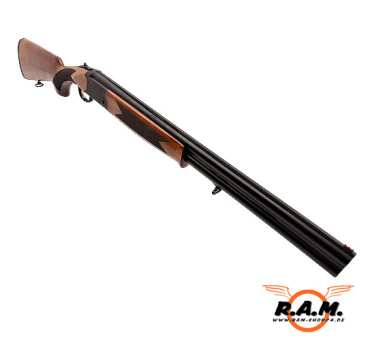 STEEL HUNTER Bockdoppelflinte – "schwarze / black finish" Ausführung" cal. 0.68