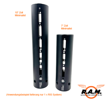 Preview: SOLIDCORE SlipON Monolith Pro 10" Minimalist RIS Handguard Vollmetall (ALU)