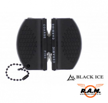 BLACK ICE 2 in 1 Messerschärfer, schwarz