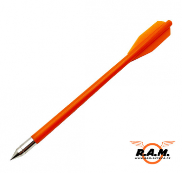 12 Bolzen / Pfeile für Armbrust Pistole 6.5 Zoll Orange
