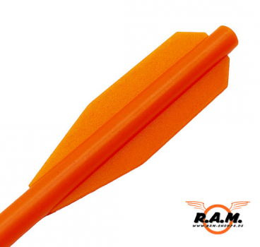 12 Bolzen / Pfeile für Armbrust Pistole 6.5 Zoll Orange