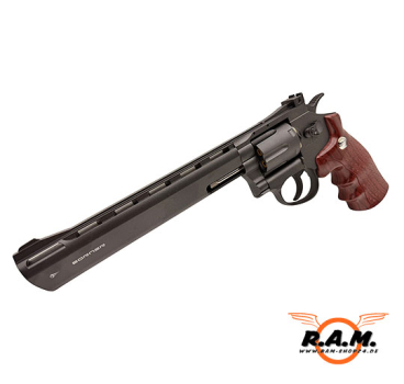 Borner Super Sport 703 CO₂ Revolver 4,5 mm BB – Vollmetall mit 6-Schuss-Trommel