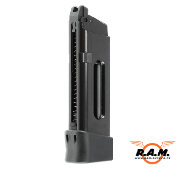Ersatzmagazin für Glock 19 Gen5, CO2, cal. 6mm BB, 18 Schuss