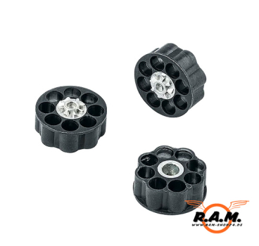 Glock 17 Trommelmagazin, 4,5mm Diabolo/BB, 8rds, 3 Stück