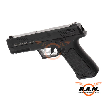 Softairpistole Cyma CM127 AEP, schwarz (0,5 J) ab 14 Jahren