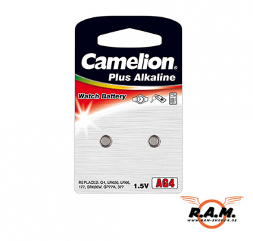 Camelion AG4 Knopfzelle 1,5V, 18mAh, Ø 6,8 mm, H 2,6mm
