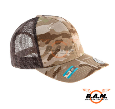 Retro Trucker Cap One Size, Multicam Arid