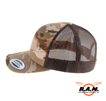 Retro Trucker Cap One Size, Multicam Arid