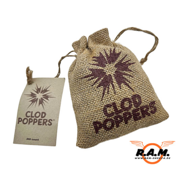 Saunders Archery - Clod Poppers Ton Munition, 200 Schuss